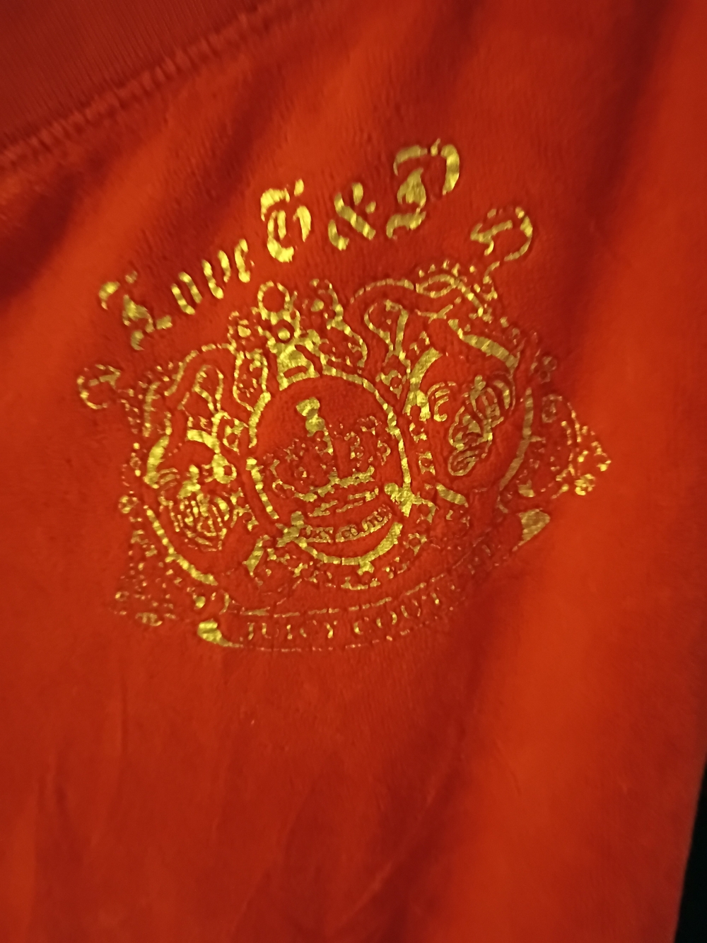 Juicy Couture Coral Pull-On Joggers with Drawstring - Picture 3 of 4